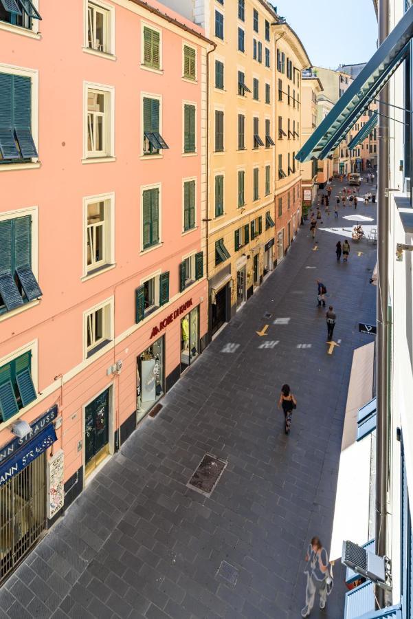 Esclusivo 130 Mq + Terrazzo Via San Vincenzo Apartment Genoa Exterior photo